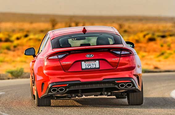 stinger rojo kia 2020