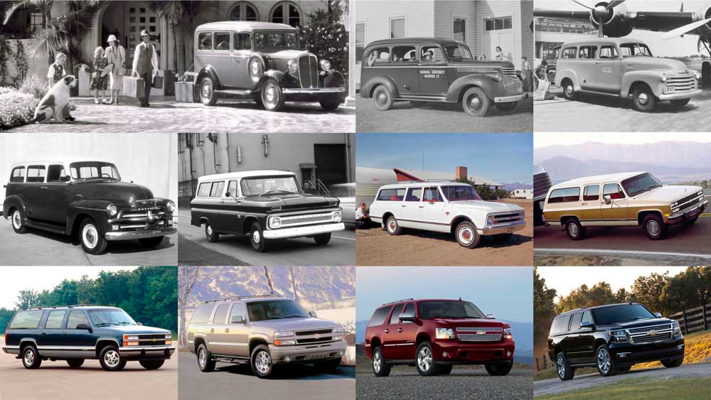 historia de chevrolet suburban