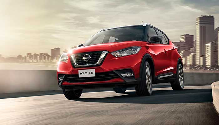 nissan kicks 2020 rojo