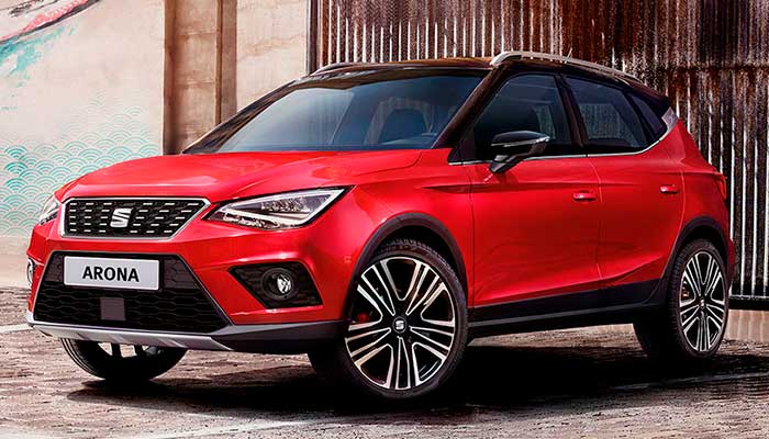 seat arona 2020 rojo