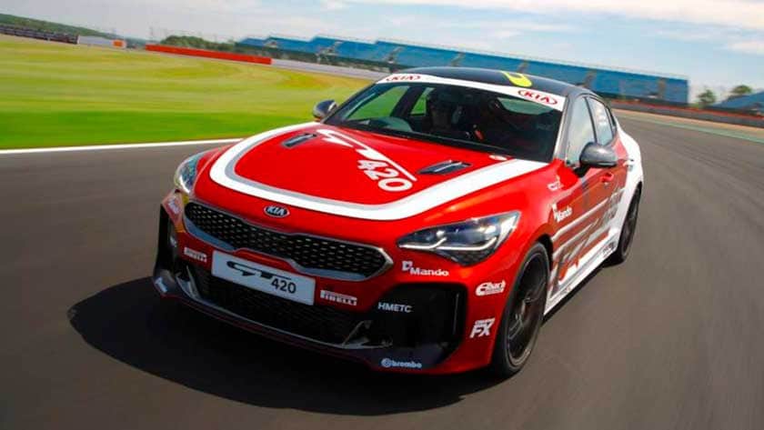 kia stinger 2020 rojo