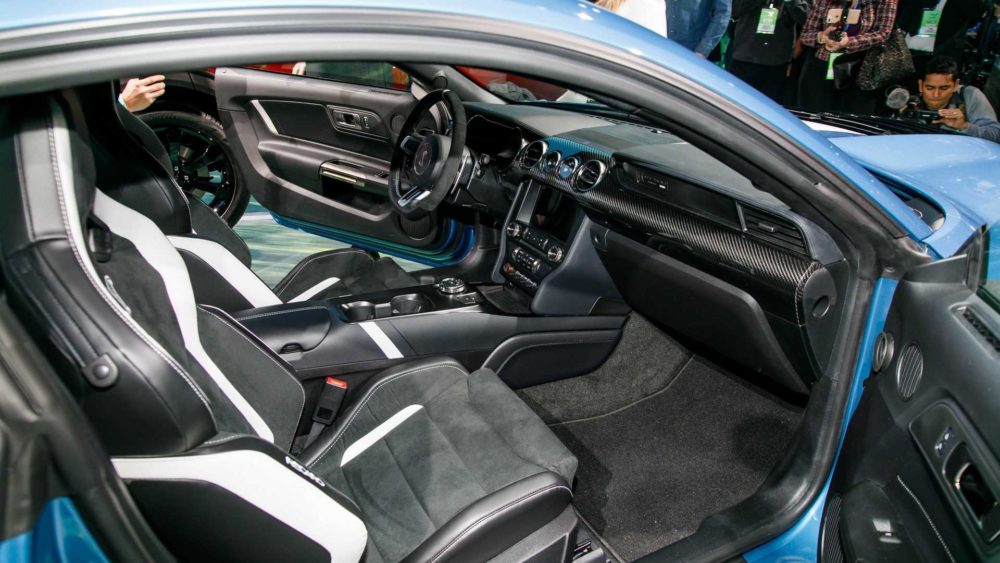 mustang shelby interior