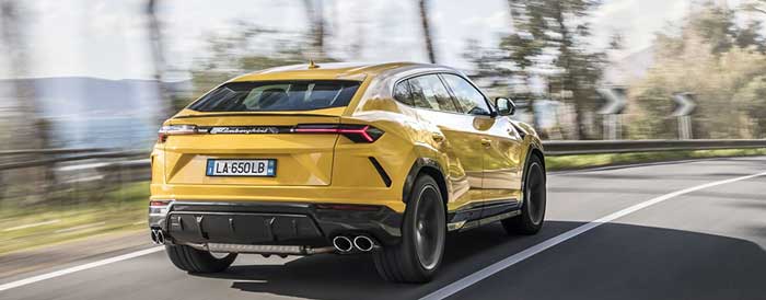 lamborghini urus amarillo deportivo