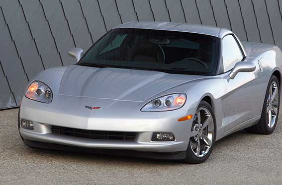 chevrolet corvette gris