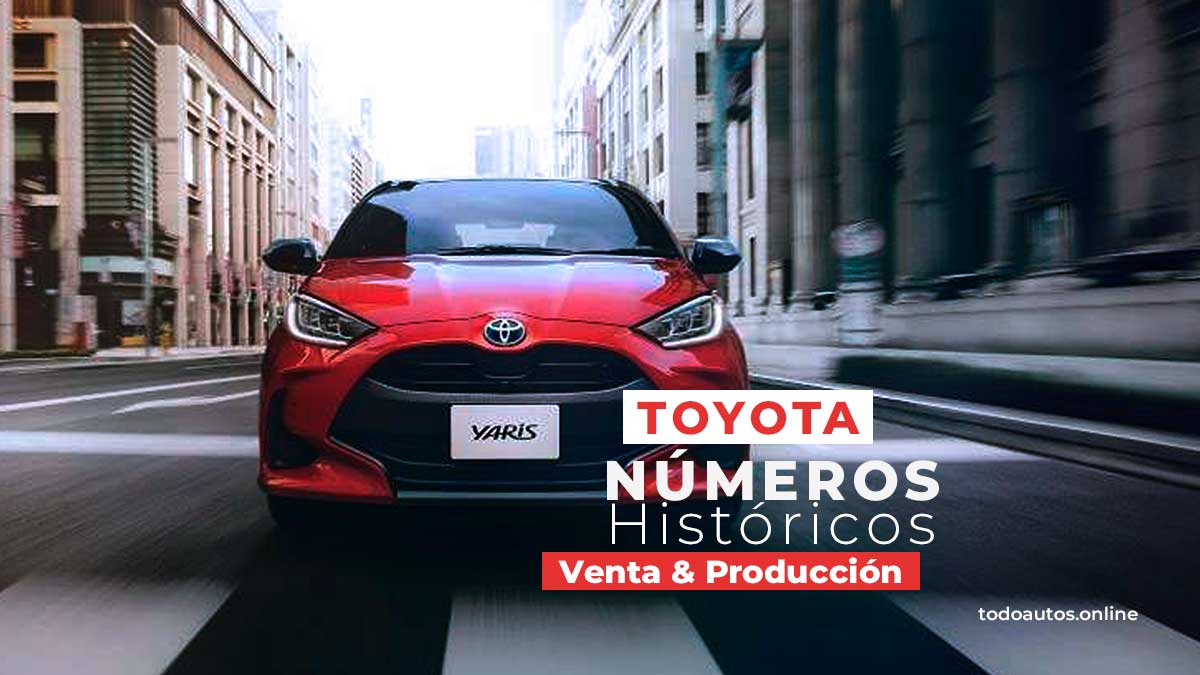 Números históricos de Toyota