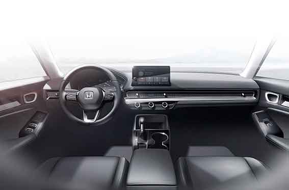 interior del honda civic 2022