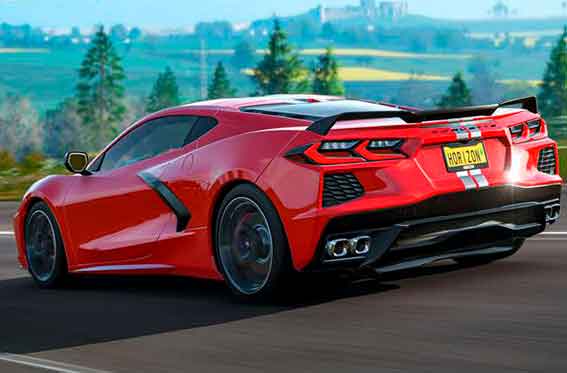 chevrolet corvette stingray en forza horizon 4