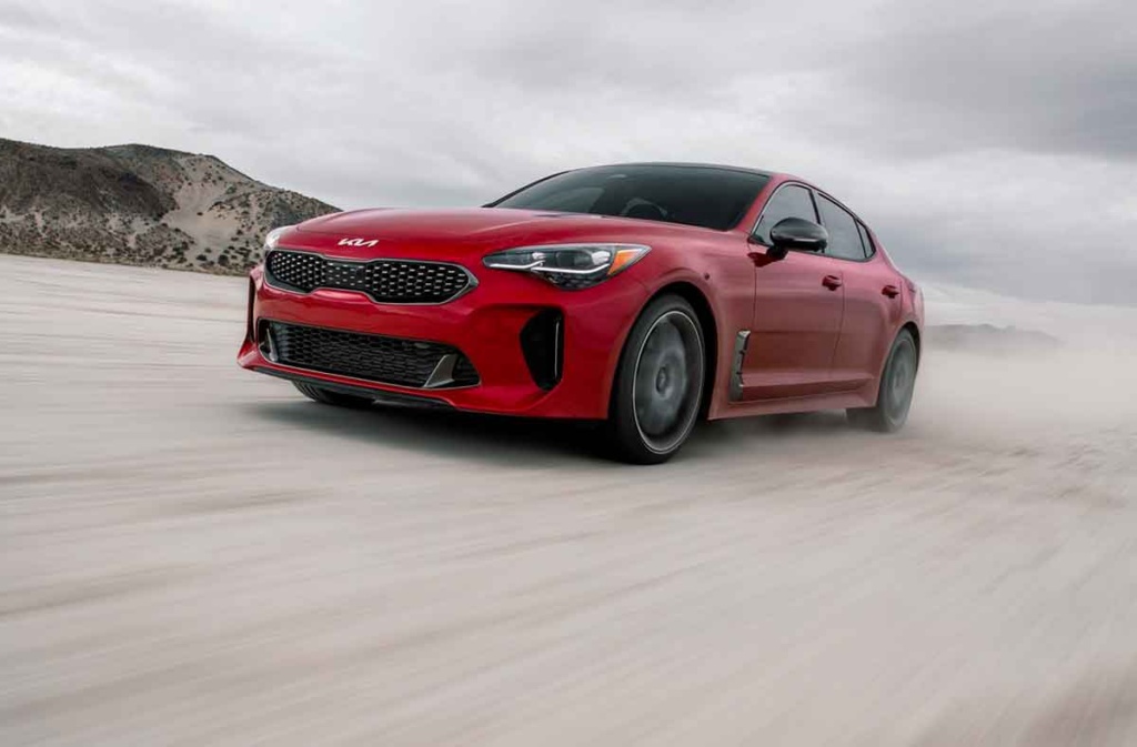 kia stinger rojo