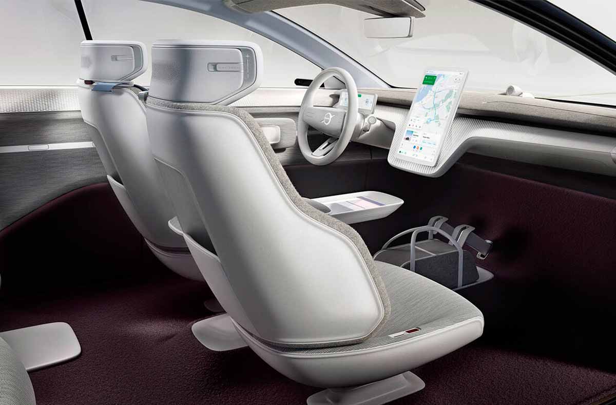 interior vehiculo electrico del futuro
