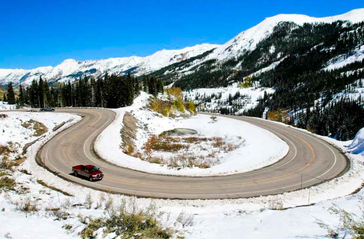 San Juan Skyway, Colorado. Las carreteras mas peligrosas.