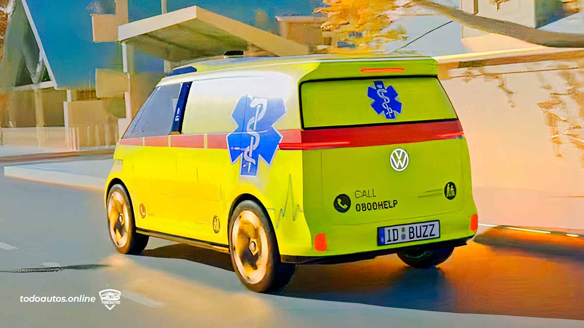 Ambulancia futurista de Volkswagen: conducción autónoma