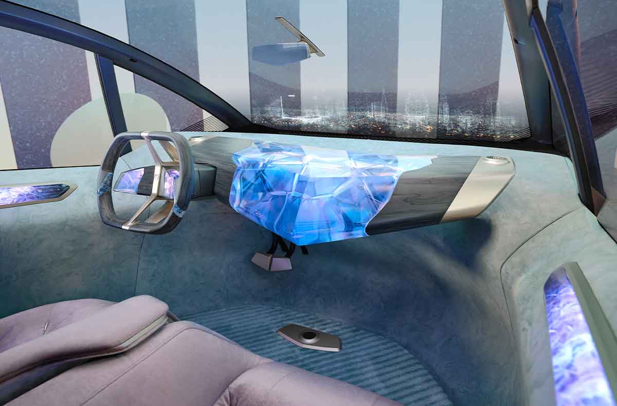 Interior futurista de BMW