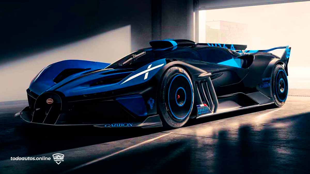 Bugatti Bolide el auto superdeportivo más bello del planeta