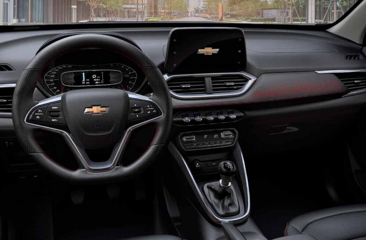 interior del nuevo suv chevrolet groove