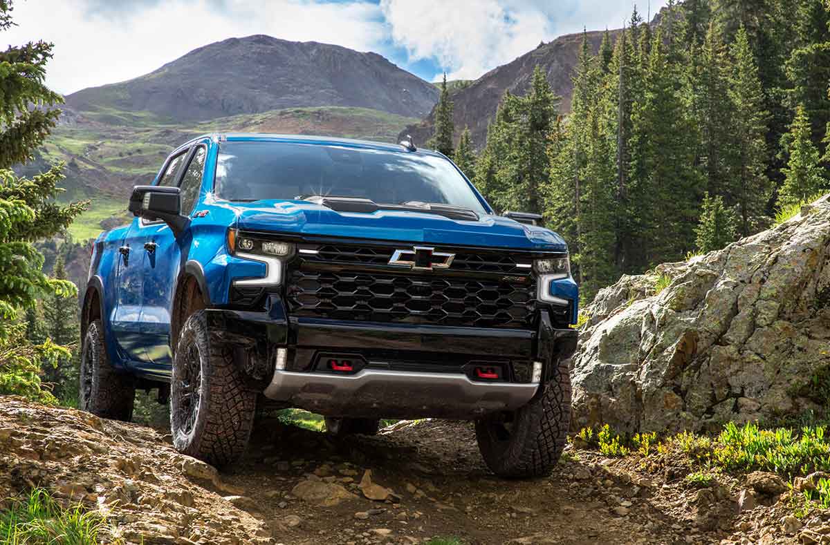 Chevrolet Silverado ZR2 2022 características de la pick-up todoterreno