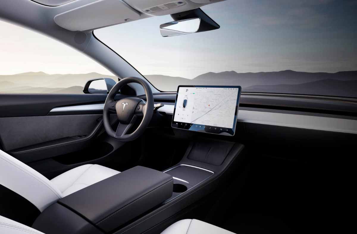 Tesla Model 3 interior