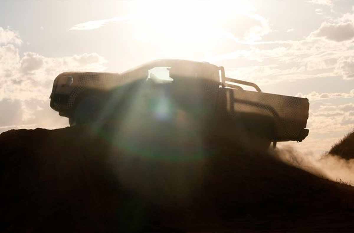 Ford Ranger 2023 el primer teaser