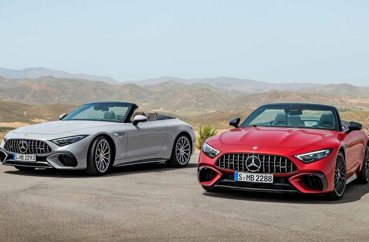 Mercedes-AMG SL 2022 es un convertible deportivo y de lujo