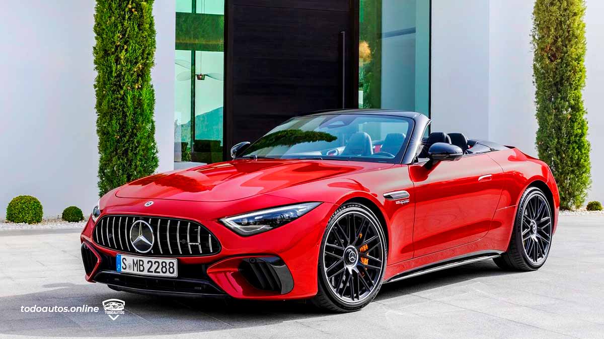 Mercedes-AMG SL 2022 es un convertible deportivo y de lujo