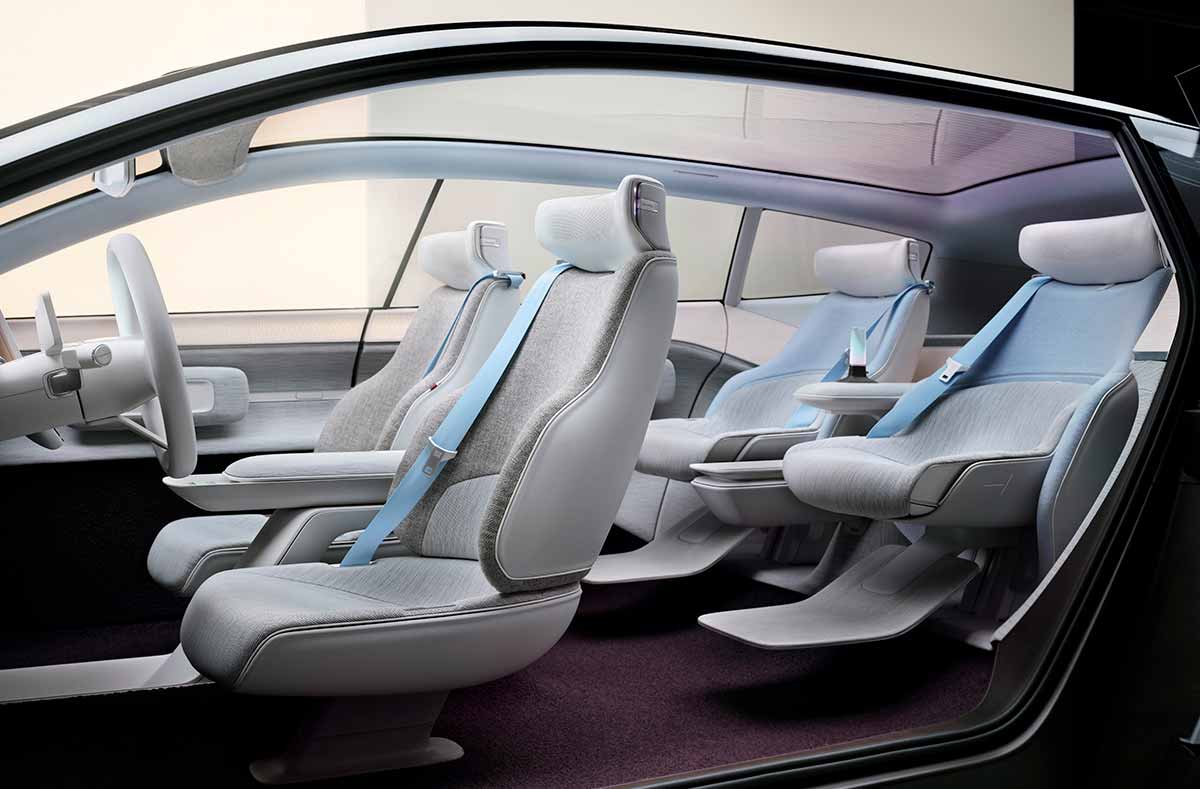 interior de vehiculo sustentable