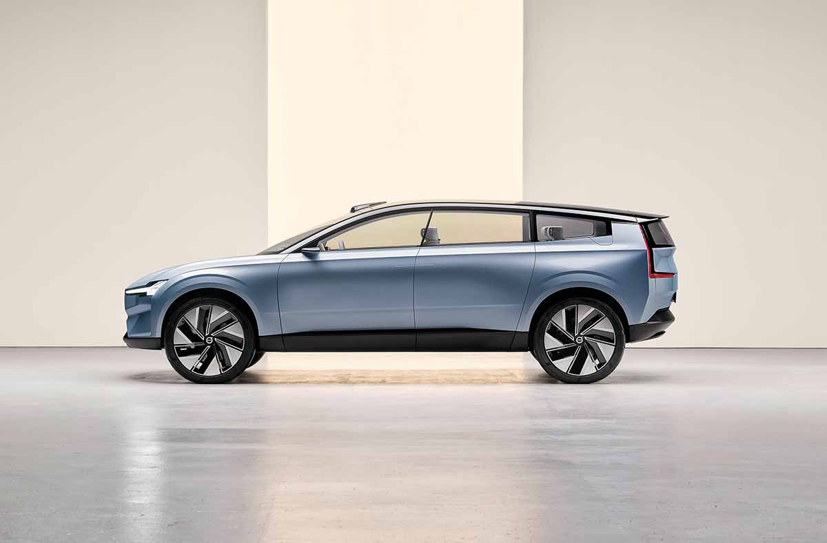 Volvo Recharge el concepto con movilidad sostenible