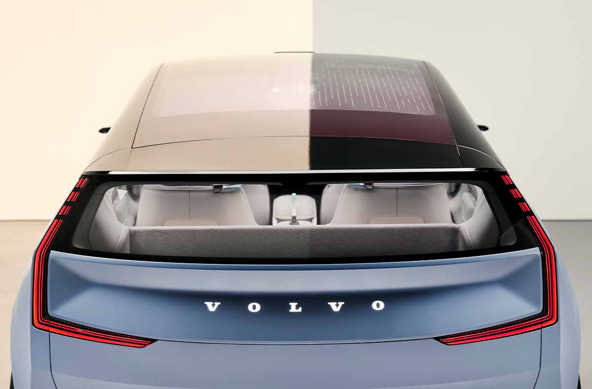 Volvo Recharge el concepto con movilidad sostenible