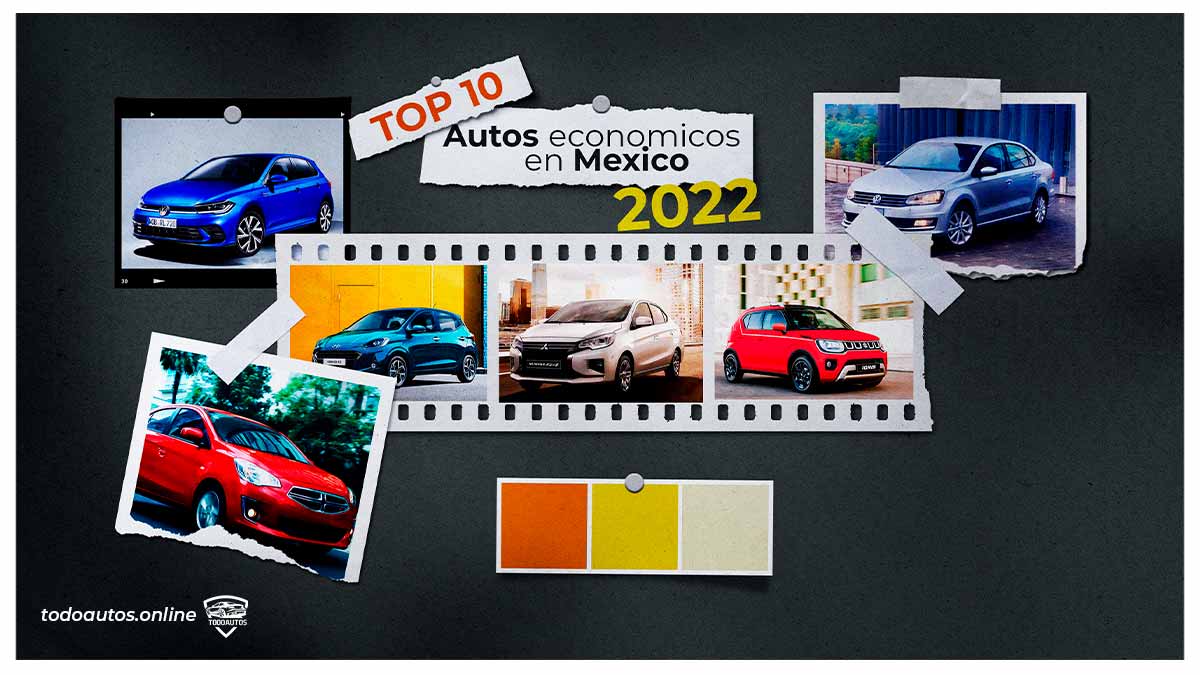 10 autos más económicos en México para 2022