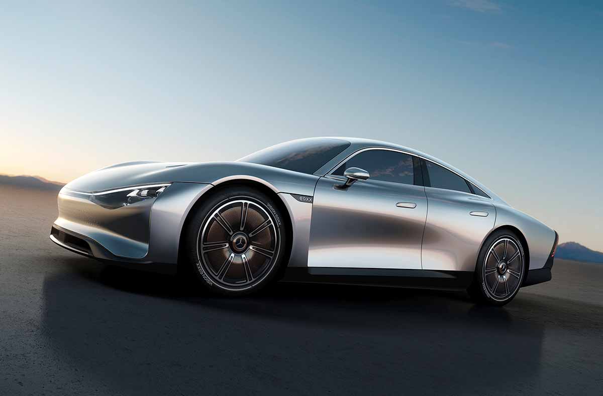 Mercedes-Benz VISION EQXX: un auto eléctrico conceptual con 1.000 kilómetros de autonomía