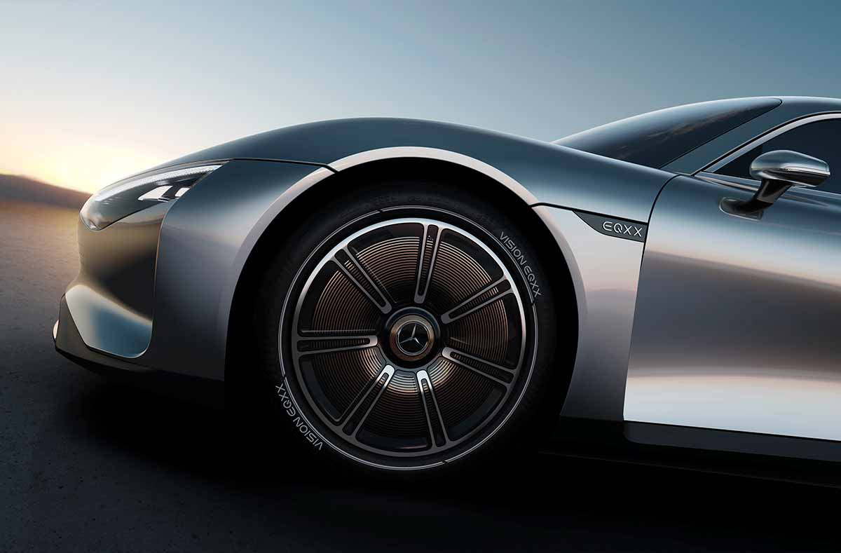 Mercedes-Benz VISION EQXX: un auto eléctrico conceptual con 1.000 kilómetros de autonomía