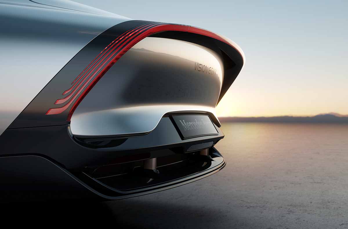 Mercedes-Benz VISION EQXX: un auto eléctrico conceptual con 1.000 kilómetros de autonomía