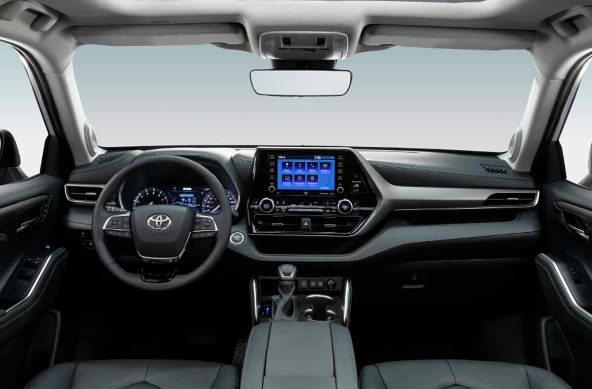 interior de nuevo suv