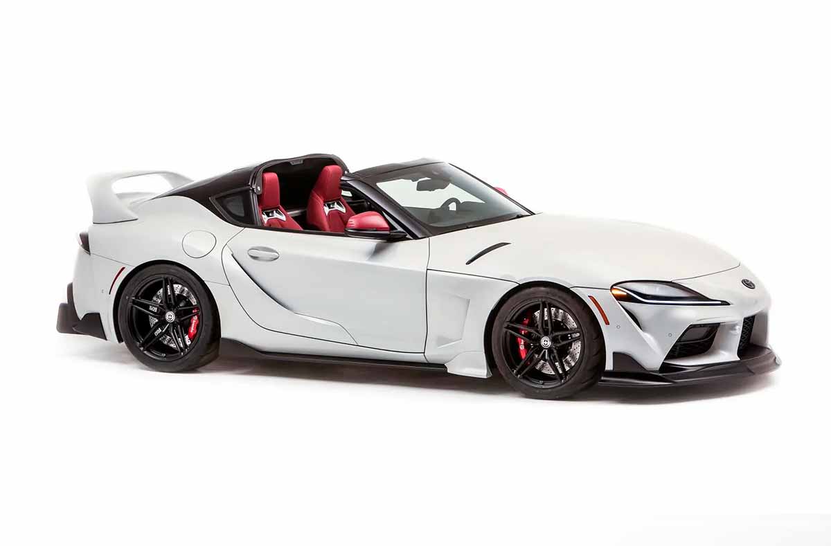 Toyota Supra 2023 con transmisión manual de 6 velocidades