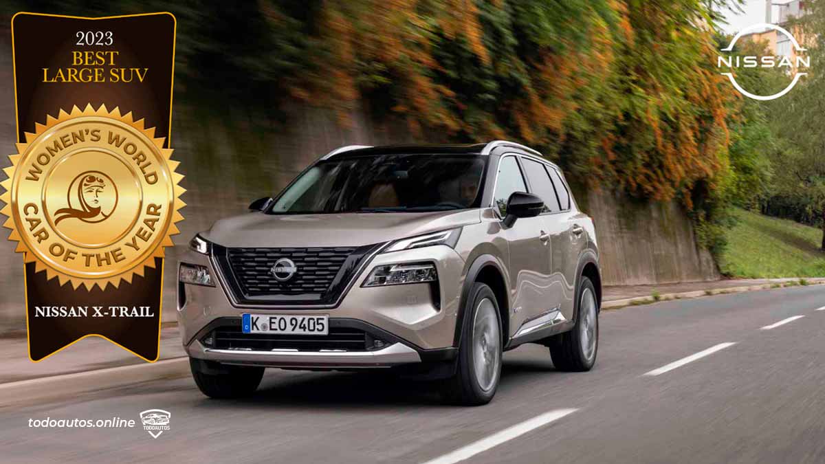 Nissan X-Trail es reconocida como mejor SUV grande en los Women’s World Car of the Year