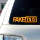 fake taxi sticker auto